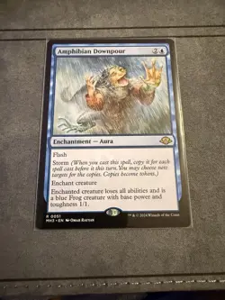 Amphibian Downpour Modern Horizons 3 Magic the Gathering Card - Image 1