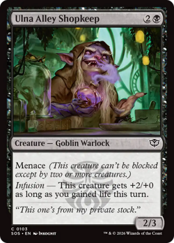 Ulna Alley Shopkeep 103 Foil SOS MTG - Image 1