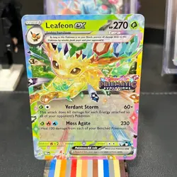 Pokemon 2025 Leafeon ex 006/131 Prismatic Evolutions - Stamped - Image 1