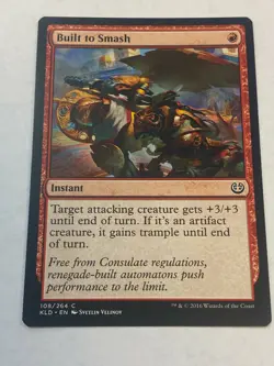 Built to Smash - Magic the Gathering MTG Kaladesh Single Card - Image 1