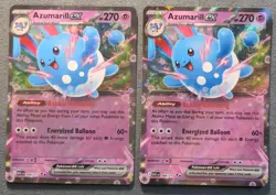 Pokemon English - Ascended Heroes - Azumarill ex 084/217 - NM - Image 1