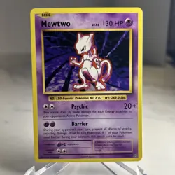 Pokemon TCG Mewtwo XY Evolutions 51/108 Regular Rare NM - Image 1