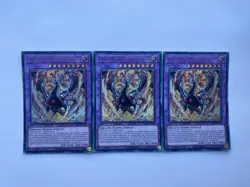 Yu Gi Oh - 3x CH01-EN044 Lubellion the Searing Dragon - Ultra Rare - Image 1