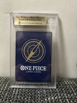 One Piece 🏴‍☠ Monkey D. Luffy OP11 118 Manga Alt Art 2025 Eng Bgs 9.5 - Image 2