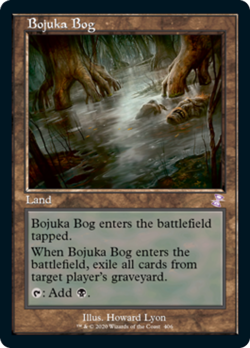 Bojuka Bog Time Spiral Remastered NM Land Special MAGIC GATHERING CARD ABUGames - Image 1