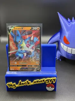 💥 Lucario V 146/264 Fusion Strike Ultra Rare Holo Pokemon Card - Image 1