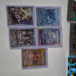 Nintendo Pokemon TCG Pokemon GO 5-Card Holo Full Art Lot Charizard VSTAR - Image 1