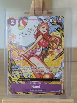 🔥 Nami (Welcome Pack 2026 Vol.1) PRB02-012 One Piece Promotion Cards NM 🔥 - Image 1