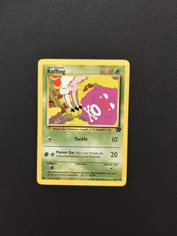 Koffing 58/82 | Team Rocket | Non Holo Pokemon Card LP - Image 1