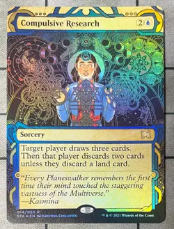 *foil* COMPULSIVE RESEARCH 014 Strixhaven Mystical Archives MTG Magic - Image 1