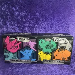 Pokemon Evolving Skies ETB Elite Trainer Box Lot EMPTY with Code Card - Image 1