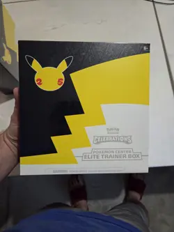 Pokemon Center Celebrations Elite Trainer Box ETB TCG 25th Anniversary Sealed 820650809866 - Image 1