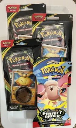 Pokemon TCG Mega Evolution: Perfect Order Blister /Sleeve Lot English - Image 1
