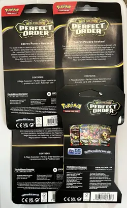 Pokemon TCG Mega Evolution: Perfect Order Blister /Sleeve Lot English - Image 2