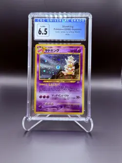 CGC 6.5 Near Mint Slowking HOLO Pokemon Neo 1 Genesis WOTC 14/111 - Image 1
