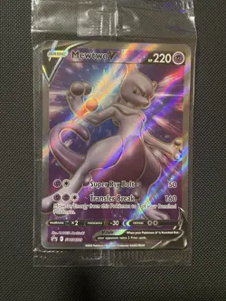 Factory Sealed Mewtwo V - SWSH229 Sword & Shield Promo NM Pokemon TCG - Image 1