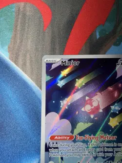 Minior 201/182 SV04 Paradox Rift Illustration Rare Pokemon TCG English 2023 LP! - Image 2