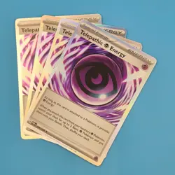 4x Telepathic Psychic Energy 088/088 Playset Perfect Order POR Pokemon TCG NM - Image 1