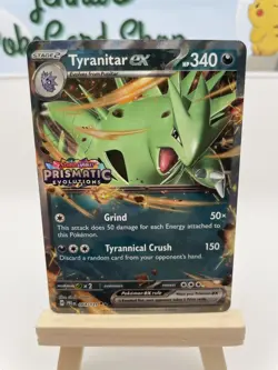 Tyranitar EX (Stamped) - 064/131 - Prismatic Evolutions - Pokemon TCG - NM - Image 1