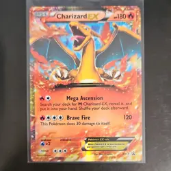 Pokemon TCG Charizard EX XY17 XY Promo EX Holo 180 HP EN 2014 - Image 1