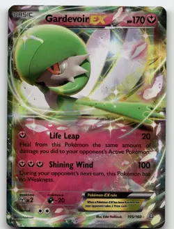 GARDEVOIR EX 105/160 EX RARE PRIMAL CLASH POKEMON MP/HP - Image 1