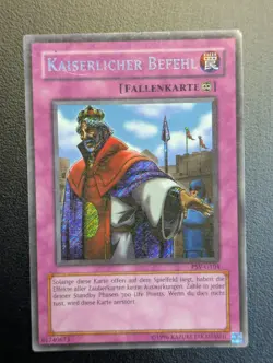 Kaiserlicher Befehl PSV-G104 Secret Rare Deutsch EX Yugioh - Image 1
