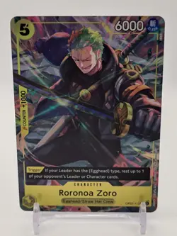 Roronoa Zoro OP07-113 UC Alt Illustration Box Vol 3 ENGLISH NM One Piece - Image 1