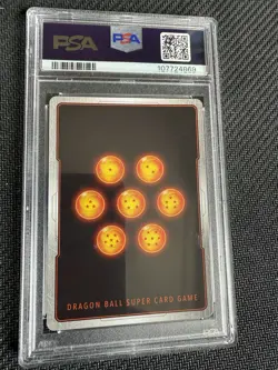 Absolute Release Ball SPR BT8-043 Foil Android 21 Dragon Ball Card Game PSA 10 - Image 2