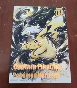 Pokemon Captain Pikachu Oirigns 5.0 Card - Image 1