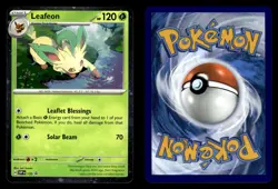 Leafeon SVP 170 Cosmos Holo Scarlet & Violet Promo Pokemon Card - Image 1