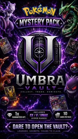 Pokemon Pokemon TCG Umbra Vault English Mystery Pack 10 Cards Sealed - Image 1