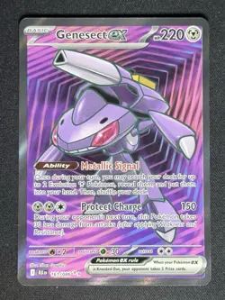 Genesect ex 161/086 Black Bolt Pokemon Card TCG - Image 1