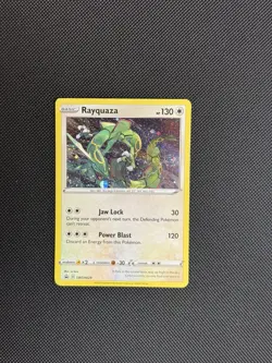 Rayquaza HOLO PROMO SWSH029 Black Star PROMO Pokemon Cards *SWIRL* - Image 1