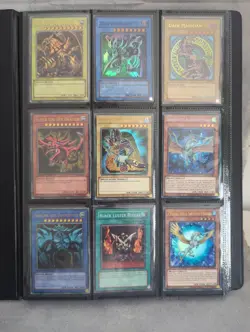 Yu-Gi-Oh Card Collection In Binder - 180 Cards Rare, modern & Vintage - Image 1