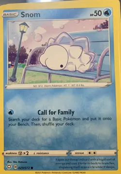 Shining Fates Pokemon TCG snom - Image 1