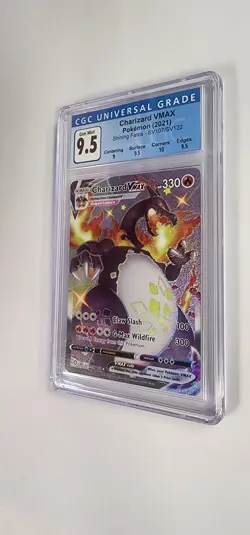 CGC 9.5 GEM Mint (AKA CGC 10) Pokemon Card: Charizard SV107/SV122 - Image 2