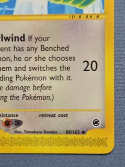 Pokemon TCG e-Card Series Expedition Base Set Pidgeotto 088/165 - Image 4