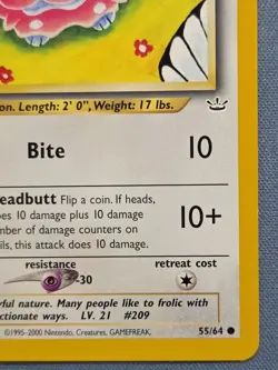Pokemon TCG Neo Revelation 1st Edition Snubbull 55/64 - Image 4