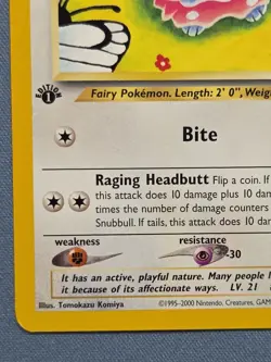 Pokemon TCG Neo Revelation 1st Edition Snubbull 55/64 - Image 5