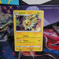 Jolteon SWSH094 SWSH: Sword & Shield Black Star Promo Rare Holo Pokemon Card - Image 1