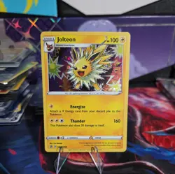 Jolteon SWSH094 SWSH: Sword & Shield Black Star Promo Rare Holo Pokemon Card - Image 2