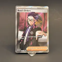 Pokemon Ascended Heroes Boss's Orders - 256/217 Illustration- Ultra Rare - - Image 1