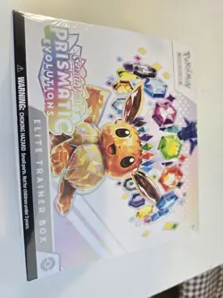 Pokemon TCG Scarlet & Violet Prismatic Evolutions Elite Trainer Box 9 Packs - Image 2