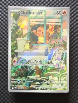 Pokemon Scarlet & Violet Charmander 044 Black Star Promo Sealed - Image 1