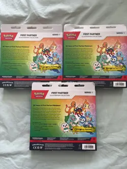 5 X Pokemon TCG: First Partner Illustration Collection: Series 1, Sealed In Hand - Image 5
