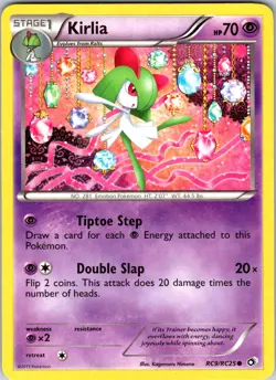 Kirlia RC9/RC25 Legendary Treasures: Radiant Collection Pokemon TCG LP Holo - Image 1