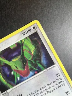 Pokemon POP Series 1 Rayquaza 3/17 Holo Rare LP - Image 2
