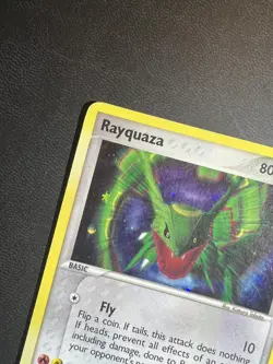 Pokemon POP Series 1 Rayquaza 3/17 Holo Rare LP - Image 3