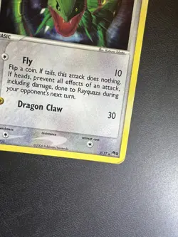 Pokemon POP Series 1 Rayquaza 3/17 Holo Rare LP - Image 5