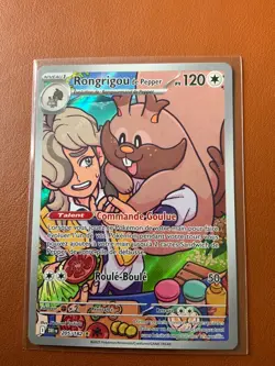 Carte Pokemon Rongrigou de Pepper AR 205/182 DRI EV10 Rivalites Destinees NEUVE - Image 1